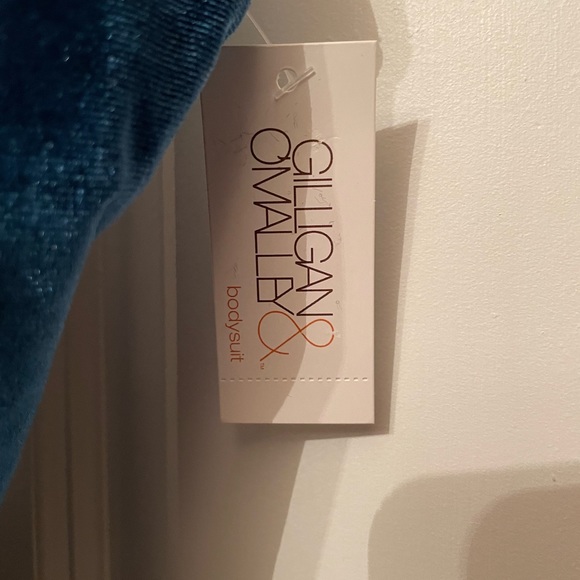 Women’s teal velvet bodysuit - Picture 6 of 6